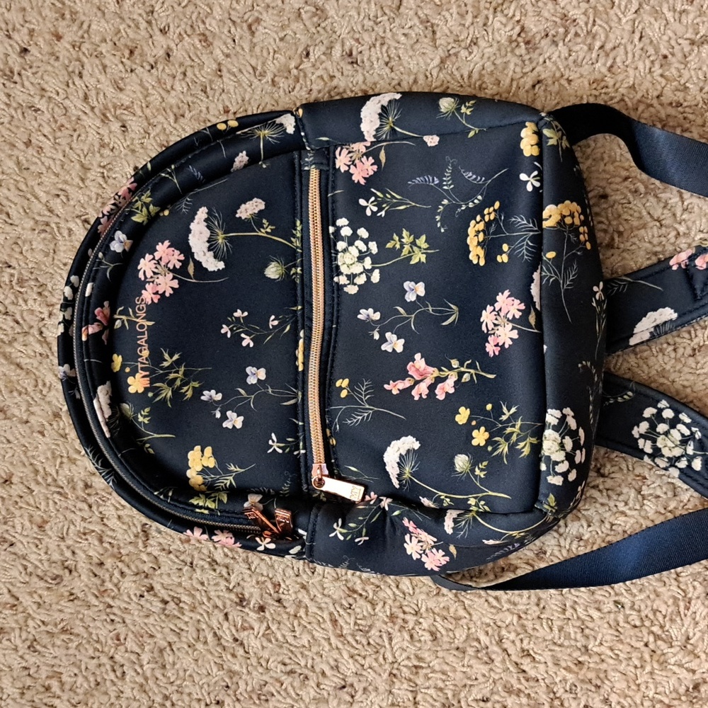 Floral Backpack Purse